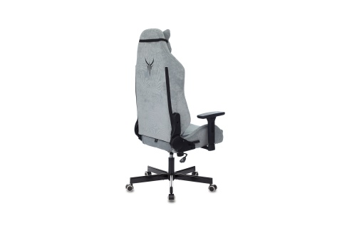 Кресло игровое Бюрократ Knight N1 серо-голубое