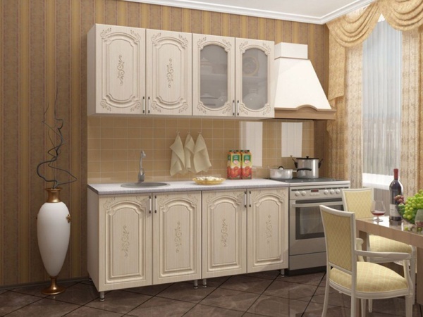 Кухонный Гарнитур Браво МДФ 1600 мм